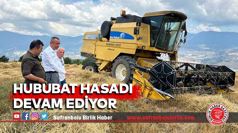 Hububat hasadı devam ediyor