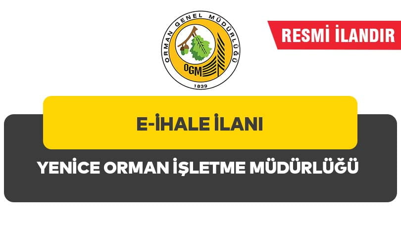 E-İHALE İLANI