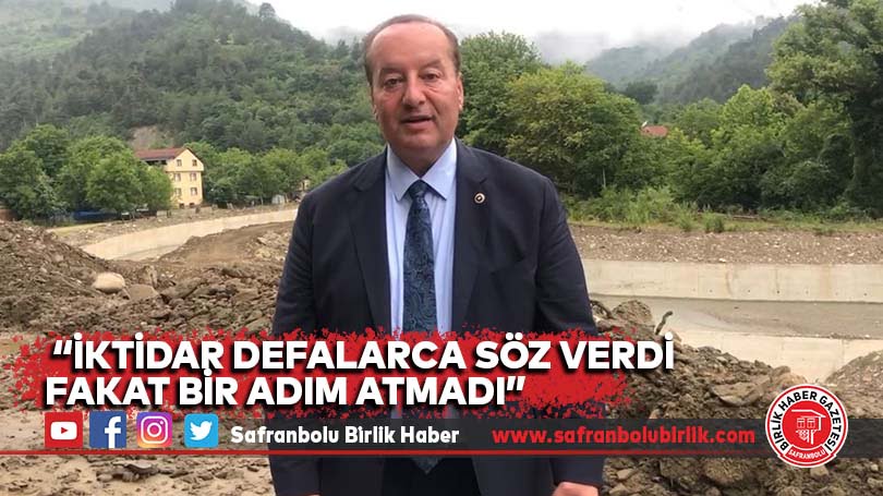  “İktidar Defalarca Söz Verdi Fakat Bir Adım Atmadı”