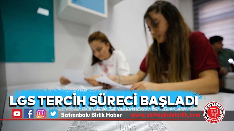LGS tercih süreci başladı
