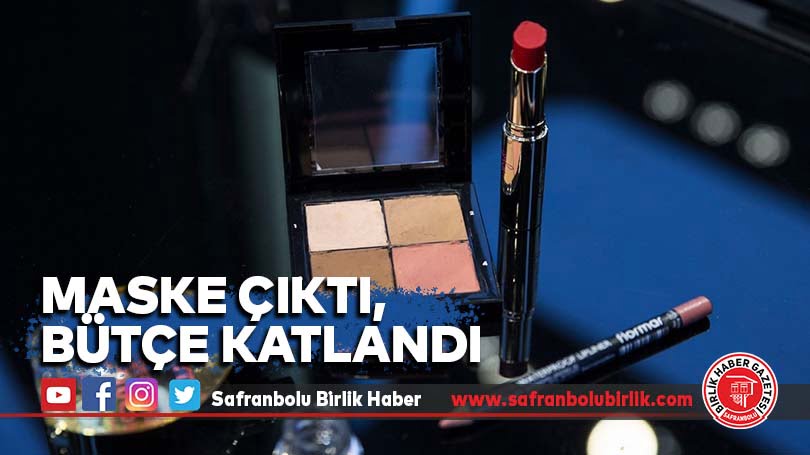 Maske çıktı, kozmetiğe ayrılan bütçe katlandı