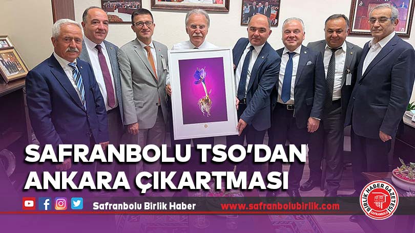 Safranbolu TSO’dan Ankara Çıkartması