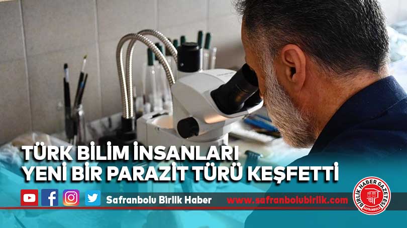 Türk bilim insanları yeni bir parazit türü keşfetti