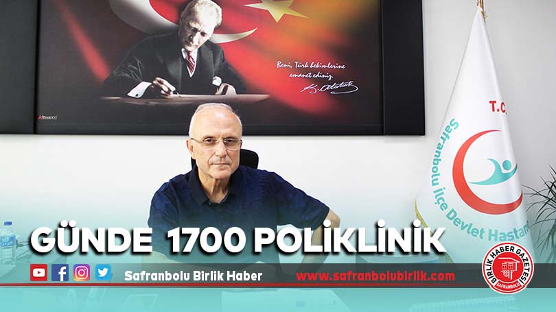 GÜNDE  1700 POLİKLİNİK