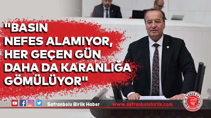 “BASIN NEFES ALAMIYOR, HER GEÇEN GÜN DAHA DA KARANLIĞA GÖMÜLÜYOR”