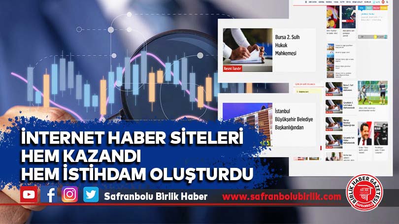 İnternet Haber Siteleri Hem Kazandı Hem İstihdam Oluşturdu