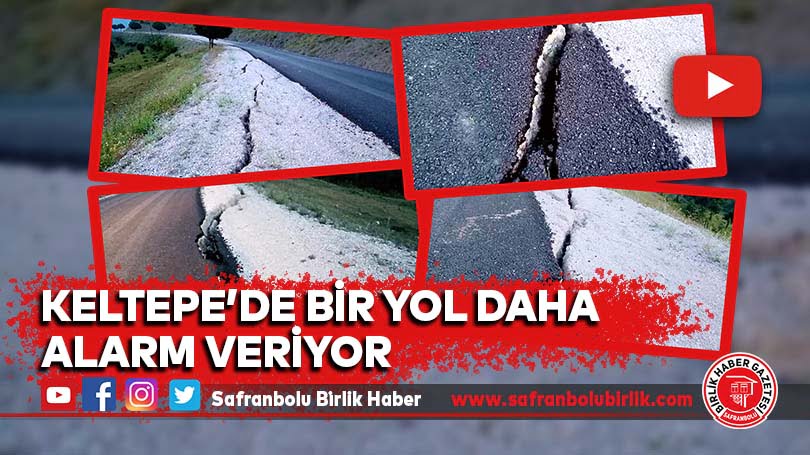 Keltepe’de bir yol daha alarm veriyor