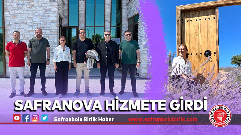 Safranova hizmete girdi