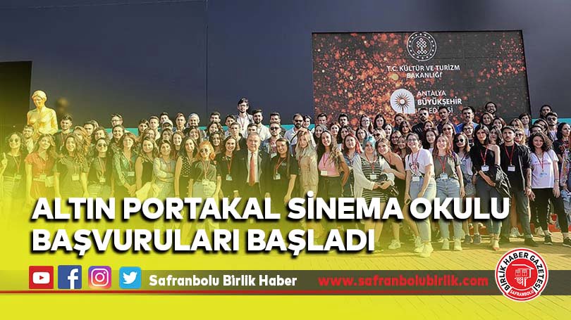 Altın Portakal Sinema Okulu başvuruları başladı