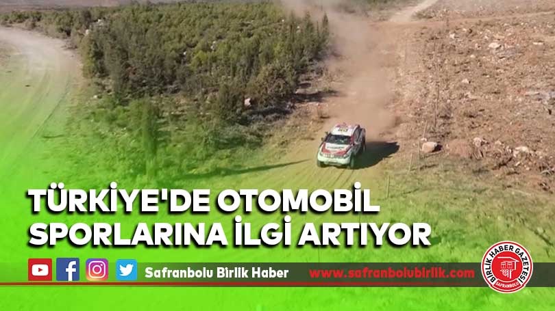 Türkiye’de otomobil sporlarına ilgi artıyor