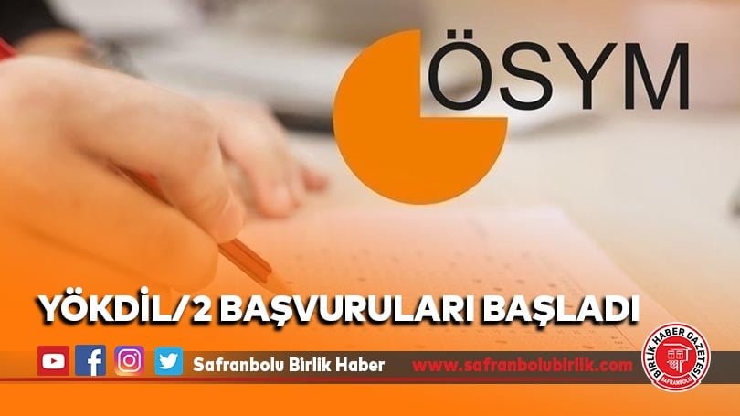 YÖKDİL/2 başvuruları başladı