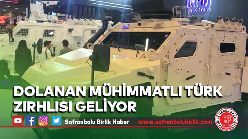Dolanan mühimmatlı Türk zırhlısı geliyor