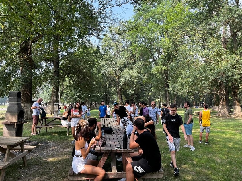 Genç mucit adayları “Erasmus Gençlik Projesi” kapsamında Düzce’yi gezdi