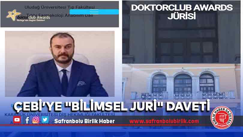 Çebi’ye “Bilimsel Juri” Daveti