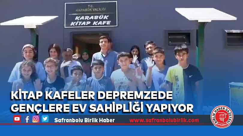 Kitap Kafeler Depremzede Gençlere Ev Sahipliği Yapıyor