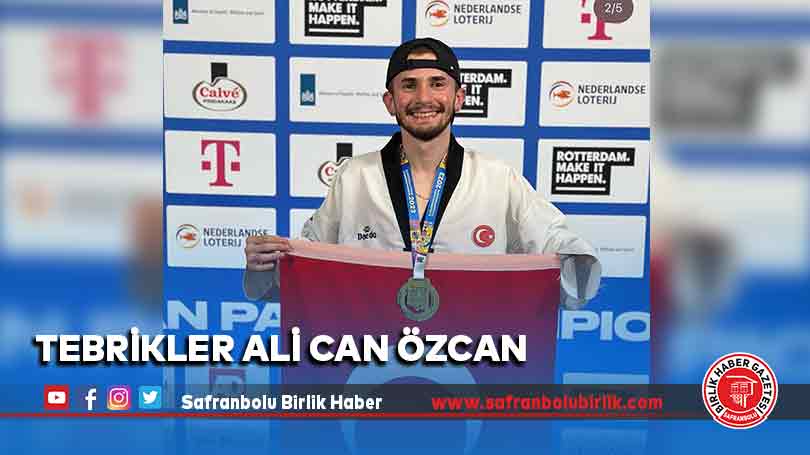 Tebrikler Ali Can Özcan
