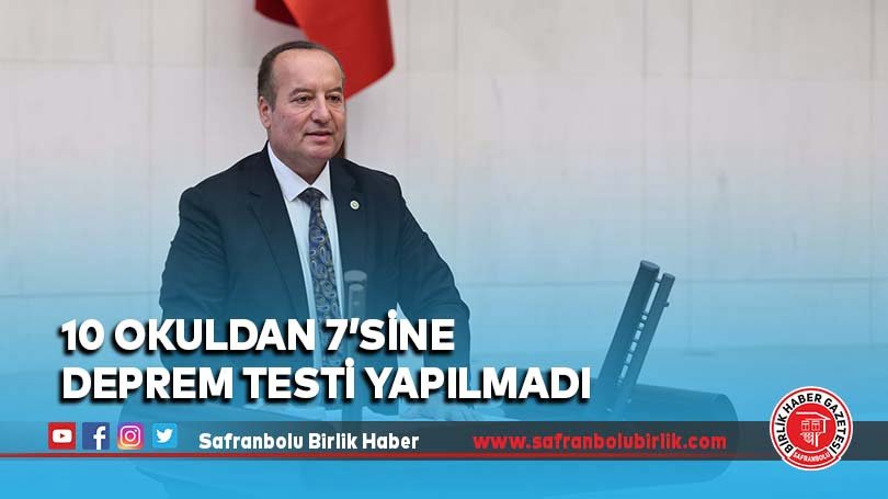 10 Okuldan 7’sine Deprem Testi Yapılmadı