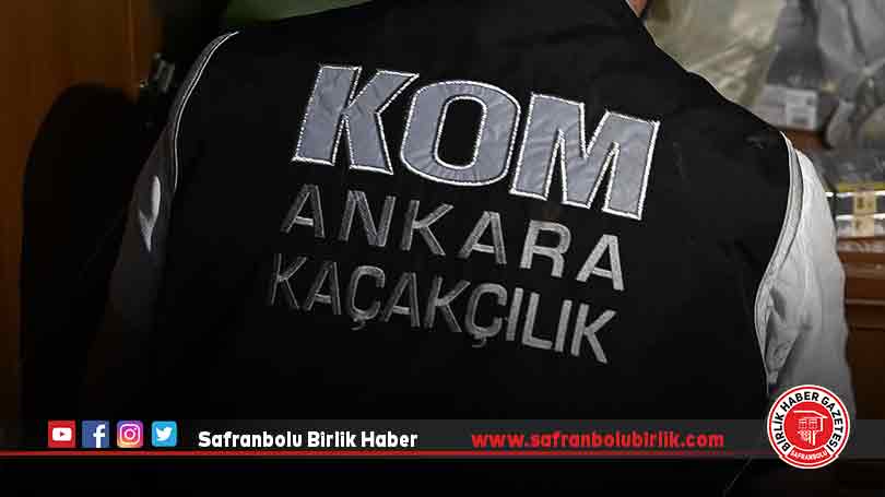 Ankara’da kaçakçılık operasyonlarında 32 zanlı yakalandı