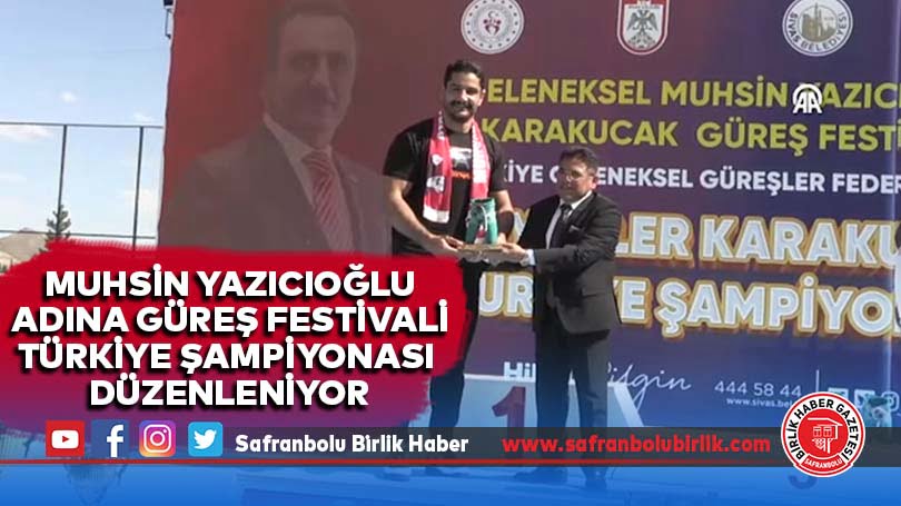 Muhsin Yazıcıoğlu adına Güreş Festivali Türkiye Şampiyonası düzenleniyor