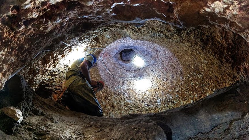 Antik Sarayini yer altı şehrinin keşfedilen alanı 20 bin metrekareye ulaştı