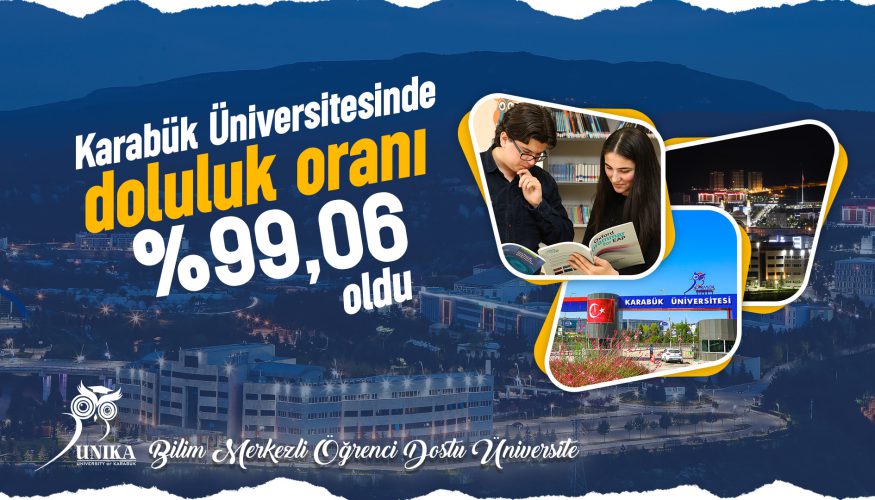 “KBÜ’ye kayıt yaptıran öğrencilerimize hayırlı olsun”