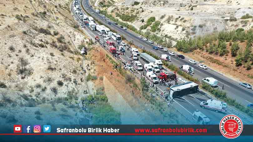 Gaziantep’te 16 kişinin öldüğü kazaya ilişkin otobüs şoförü 16 yıl 8 ay hapis cezasına çarptırıldı