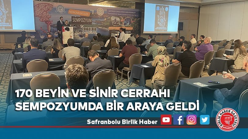 170 beyin ve sinir cerrahı sempozyumda bir araya geldi