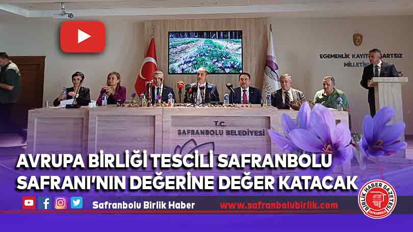 Avrupa Birliği Tescili Safranbolu Safranı’nın Değerine Değer Katacak