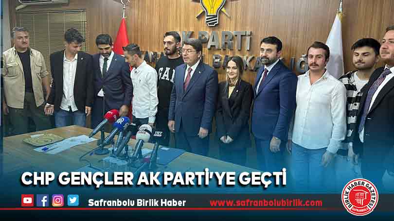 CHP’li gençler AK Parti’ye Geçti
