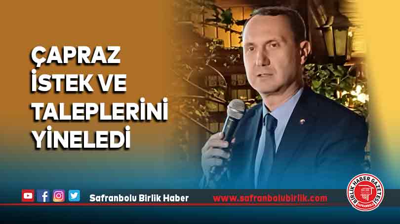 Çapraz İstek Ve Taleplerini Yineledi