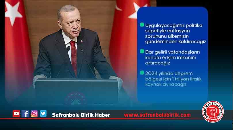Cumhurbaşkanı Erdoğan Orta Vadeli Program’ı açıkladı: Atılım sürecini başlatacağız