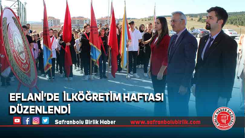 Eflani’de  İlköğretim Haftası Düzenlendi