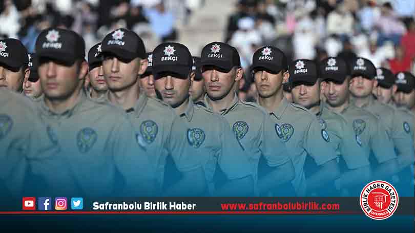 Eğitimlerini tamamlayan 1363 çarşı ve mahalle bekçisi mezun oldu