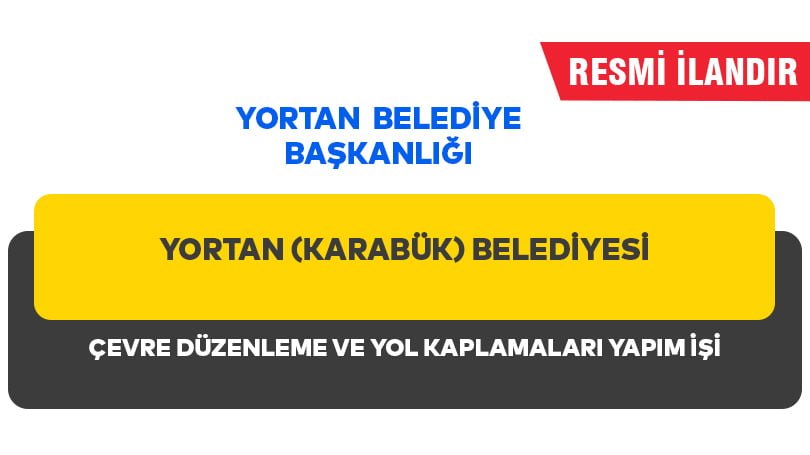 YORTAN (KARABÜK) BELEDİYESİ