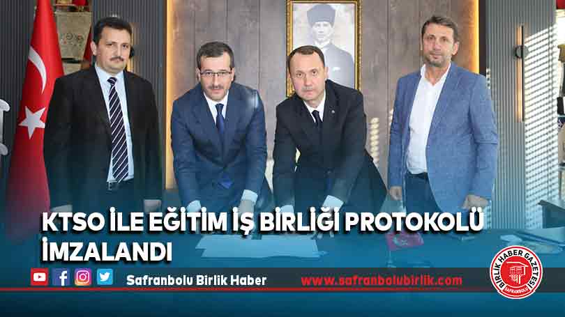 KTSO ile Eğitim İş Birliği protokolü imzalandı