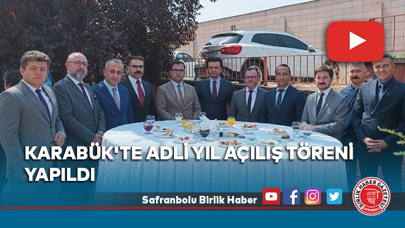 Karabük’te adli yıl açılış töreni yapıldı