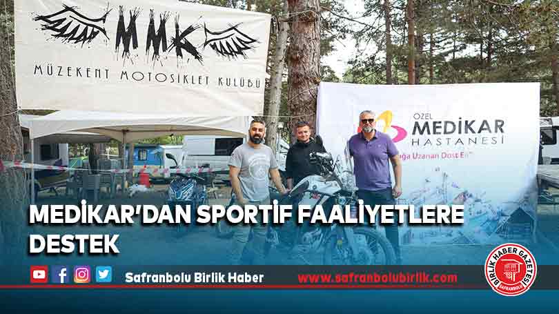 Medikar’dan Sportif Faaliyetlere Destek