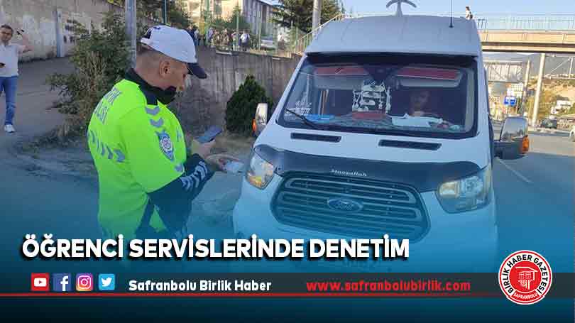 Öğrenci Servislerinde Denetim