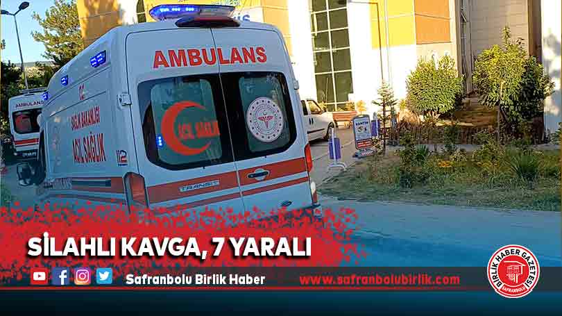 Silahlı kavga, 7 yaralı