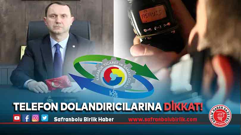 Telefon Dolandırıcılarına Dikkat!