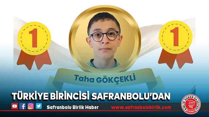 Türkiye Birincisi Safranbolu’dan