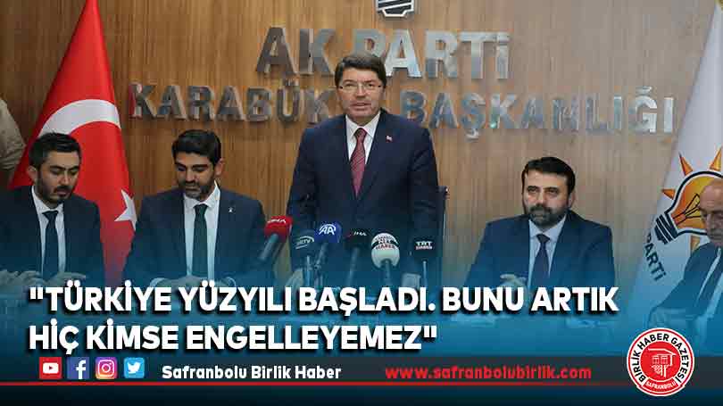 “Türkiye Yüzyılı başladı. Bunu artık hiç kimse engelleyemez”