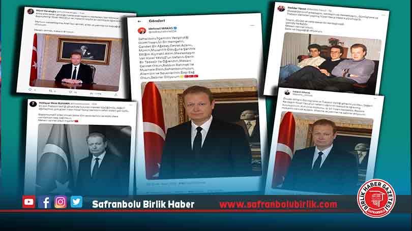 Türkiye’nin her yerinden Vali Yavuz için taziye mesajları yayımlanıyor