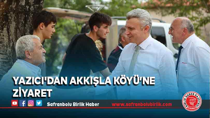 Yazıcı’dan Akkışla Köyü’ne ziyaret