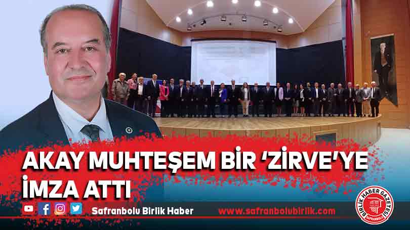 Akay muhteşem bir ‘Zirve’ye imza attı