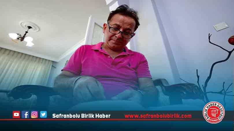 El becerisini evinde kurduğu atölyede işe dönüştüren esnaf çeyiz hazırlıyor