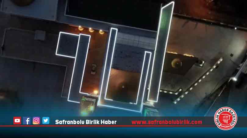 Kırıkkale’de kuş bakışı “Allah” lafzıyla dikkati çeken külliyenin inşası tamamlandı