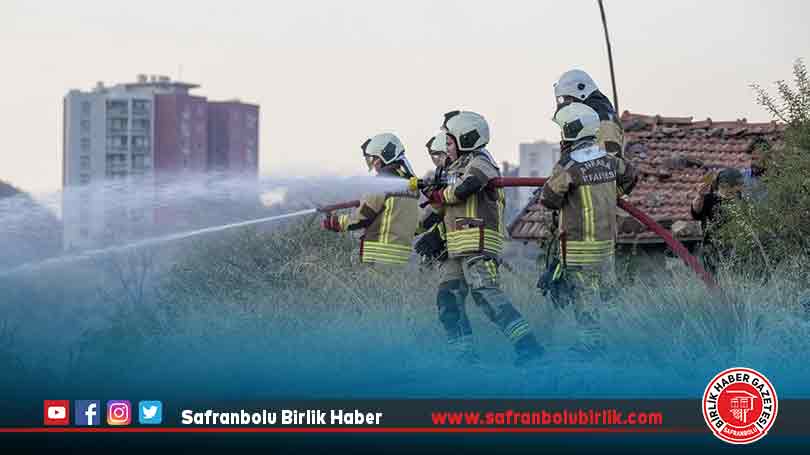 İtfaiyenin kadın kahramanları alev nöbetinde