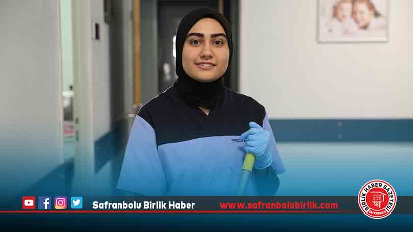 Temizlik personeli olarak çalıştığı üniversitenin tıp fakültesini kazandı