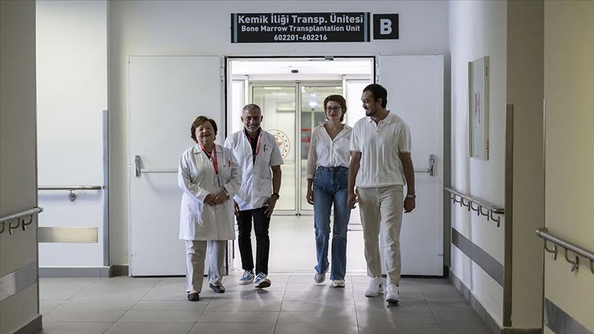 Kemik iliği bağışı sayesinde kansere “elveda” dediler